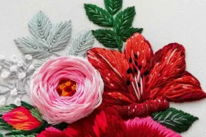 آموزش گلدوزی برزیلی پیشرفته