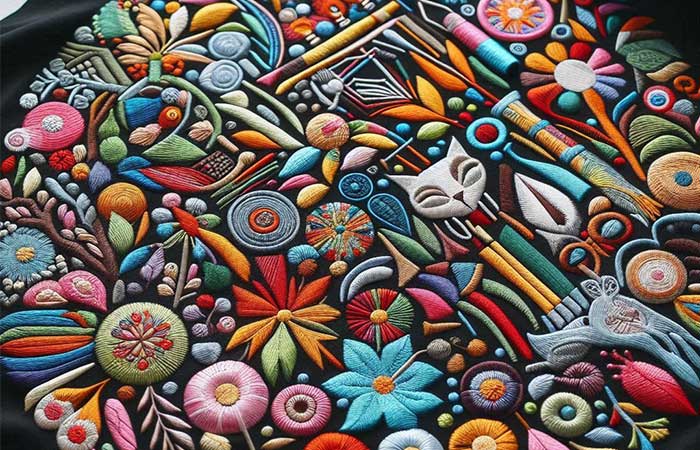 عوامل مؤثر در انتخاب پارچه گلدوزی