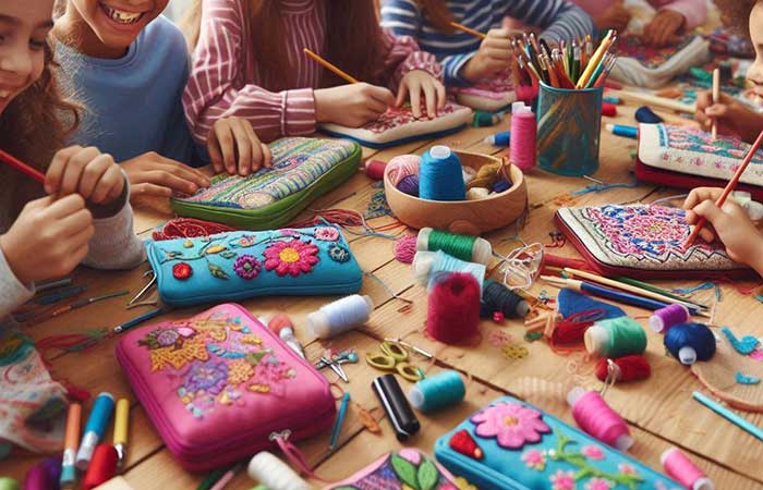 معرفی انواع نخ و سوزن مورد استفاده در این نوع گلدوزی