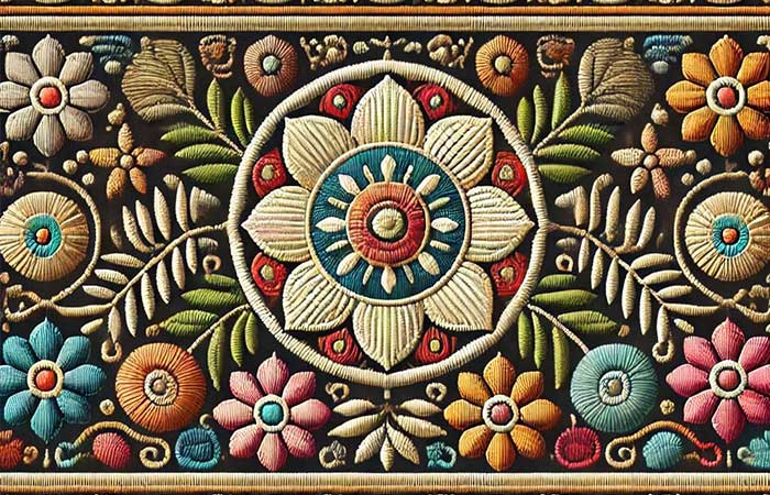 مراحل طراحی و انتقال طرح خام به پارچه